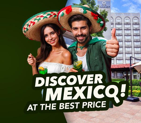 FLIGHT + HOTEL PACKAGE Krystal Urban® Ciudad Juárez FLIGHT + HOTEL PACKAGE Krystal Urban® Ciudad Juárez